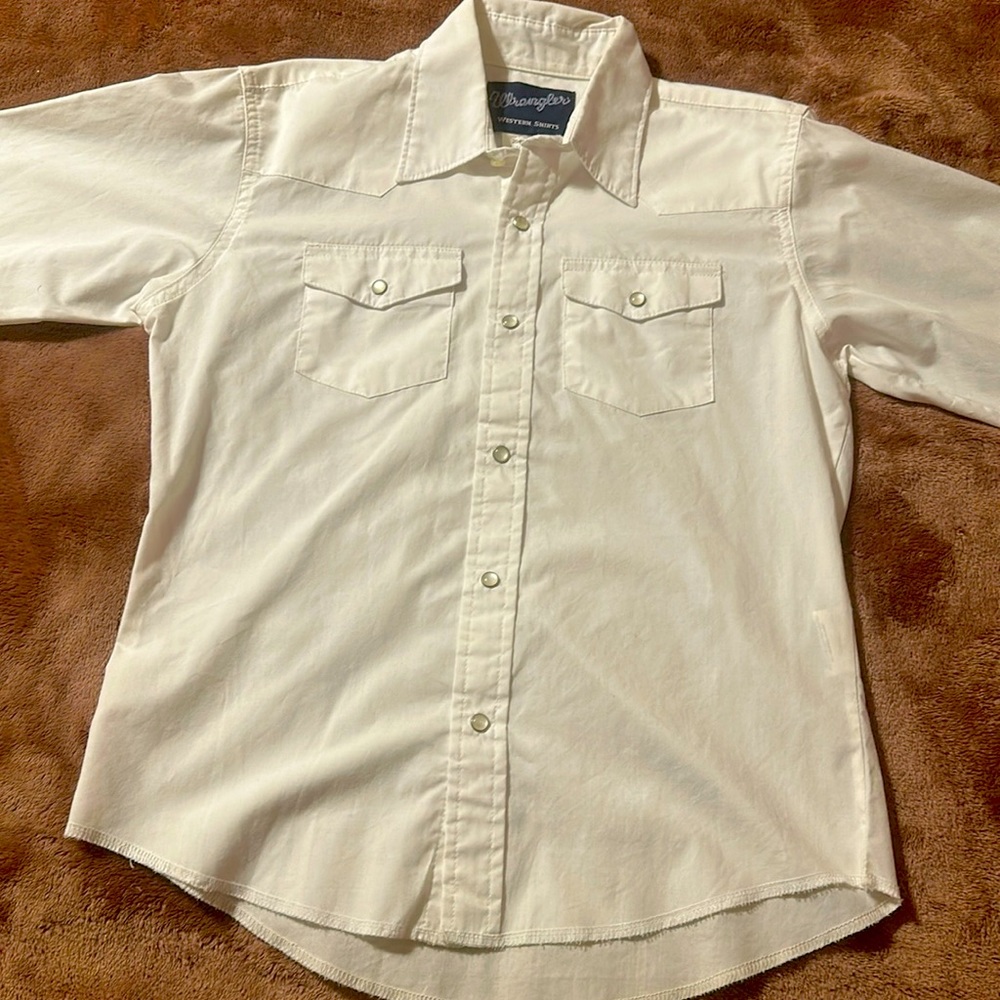 Wrangler Western shirts.